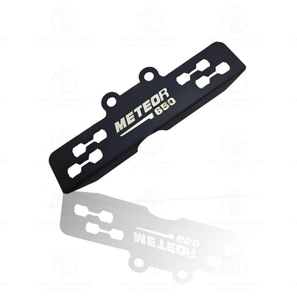 MOTO GENIUS Master Cylinder Guard for RE Super Meteor 650 Motorbike | Heavy-Duty, Impact-Resistant Protection for Motorcycle Brake Systems |Durable Metal Construction (Rectangle Shape)