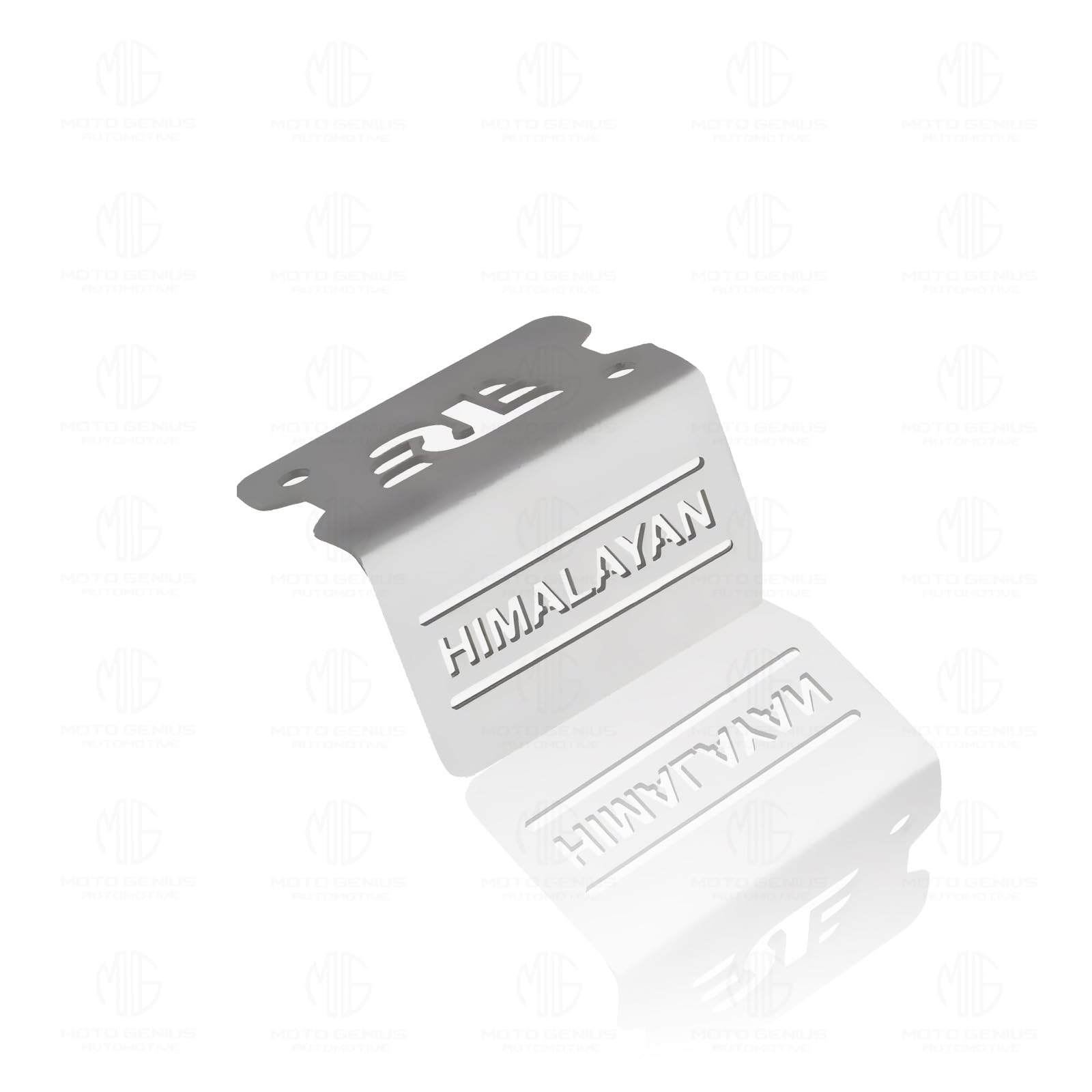 MOTO GENIUS Stainless Steel Front Disc Brake Fluid Reservoir Oil Cap for RE Himalayan BS3/BS4/BS6/Scram Motorbike | Replacement for Enhanced Durability and Performance