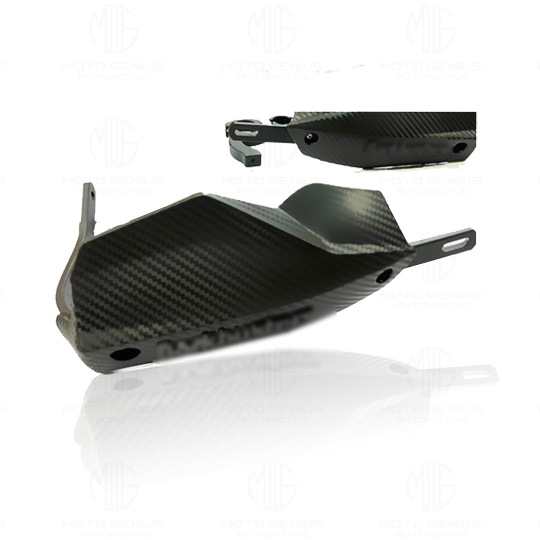 MOTO GENIUS Universal Bike Hand Guards Protectors | Made for Hand Safety While Riding All Motorcycle