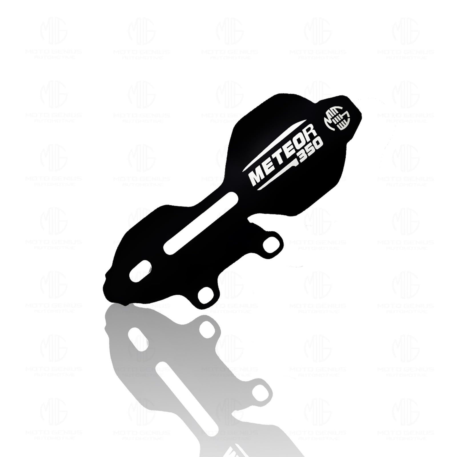 MOTO GENIUS Master Cylinder Guard for RE Meteor Motorbike | Heavy-Duty, Impact-Resistant Protection for Motorcycle Brake Systems |Durable Metal Construction