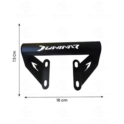 MOTO GENIUS Motorcycle Smartphone GPS Mount for Dominar 400 | Mobile Phone Holder GPS Frame Mount Dominar Motor Bike (1 PC)