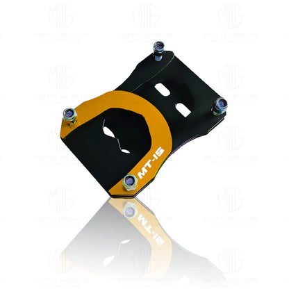 MOTO GENIUS Side Stand Extender for MT 15 | Heavy Duty Parking Support and Stability Enhancer ()