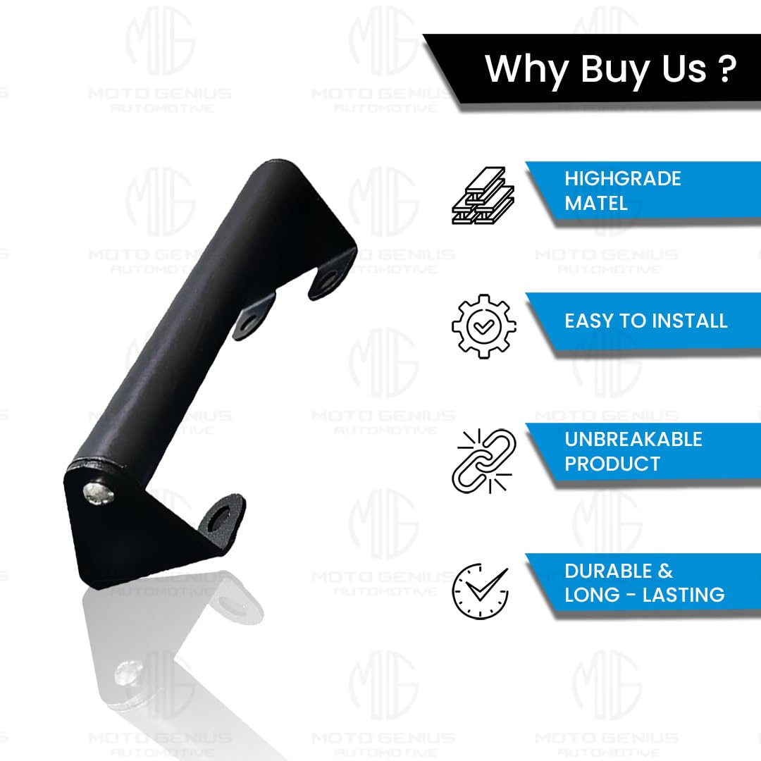 MOTO GENIUS Motorcycle Smartphone GPS Mount for JAWA 42 Motorbike | Mobile Phone Holder GPS Frame Mount Adventure Motor Bike(Pack of 1)