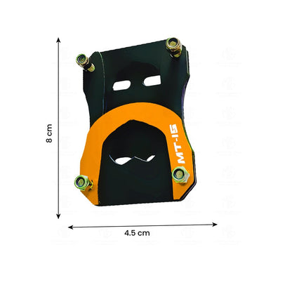 MOTO GENIUS Side Stand Extender for MT 15 | Heavy Duty Parking Support and Stability Enhancer ()