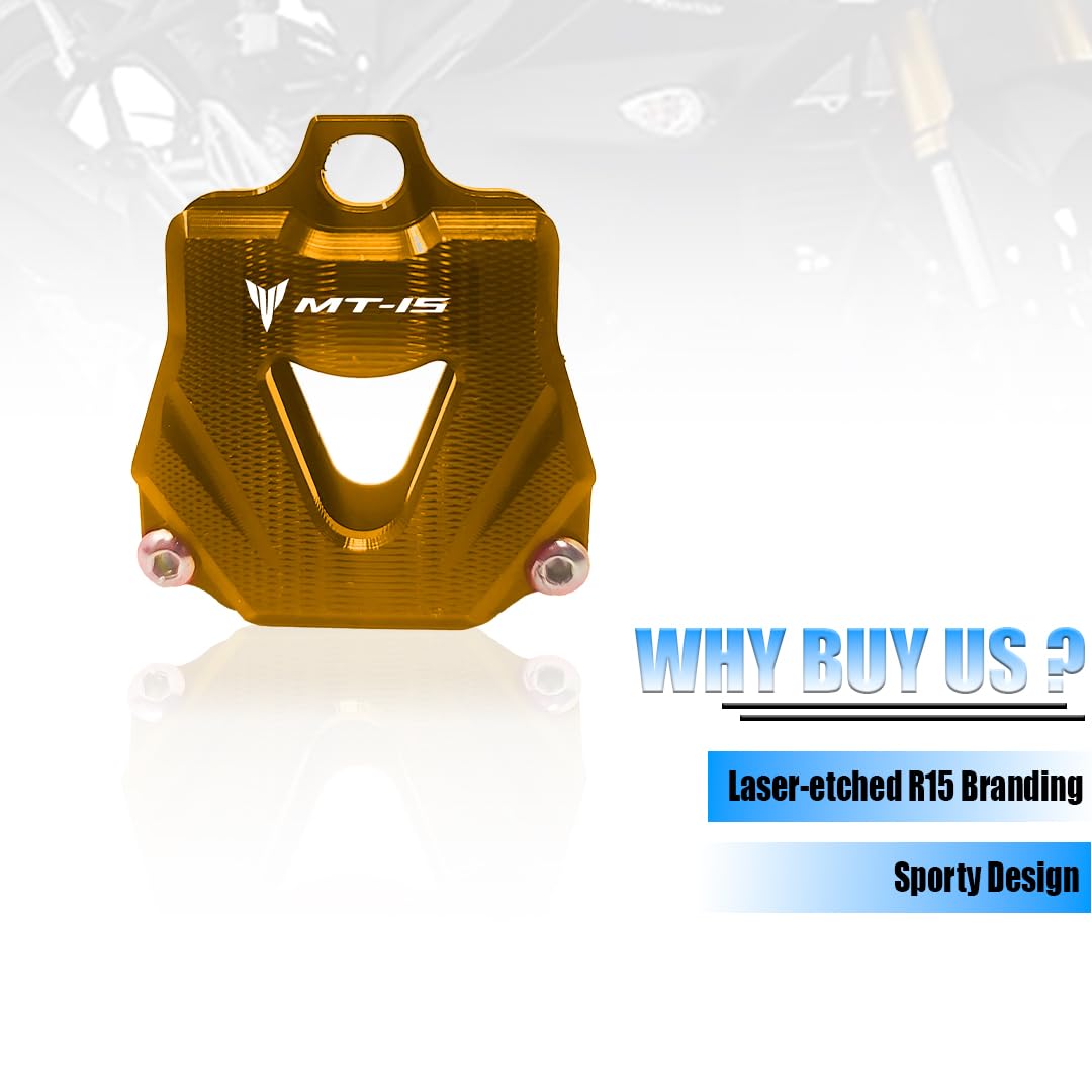 CNC Aluminum Key Shell Case Cover for MT15 Motorbike | Premium Protection with Stylish Finish