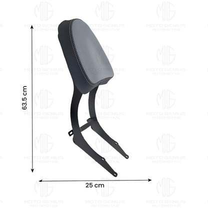 MOTO GENIUS Jawa 42 Bobber Custom Back Seat | Metal Frame, Vintage Style Motorcycle Upgrade