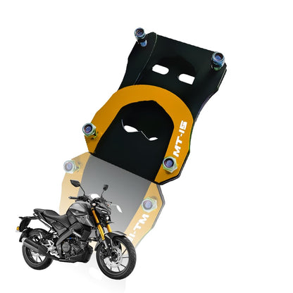 MOTO GENIUS Side Stand Extender for MT 15 | Heavy Duty Parking Support and Stability Enhancer ()