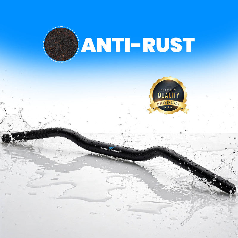 Heavy Duty Metal Handlebar | Premium Quality Handle Bar Compatible with KTM Duke 125, 200, 250, 390 (Black)