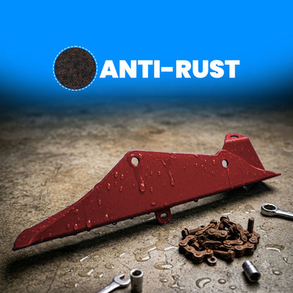 RR310 Chain Cover Aluminium | Lightweight & Durable Motorcycle Chain Guard Protector | Compatible with RR 310 | Easy Installation Spare Part (Red)