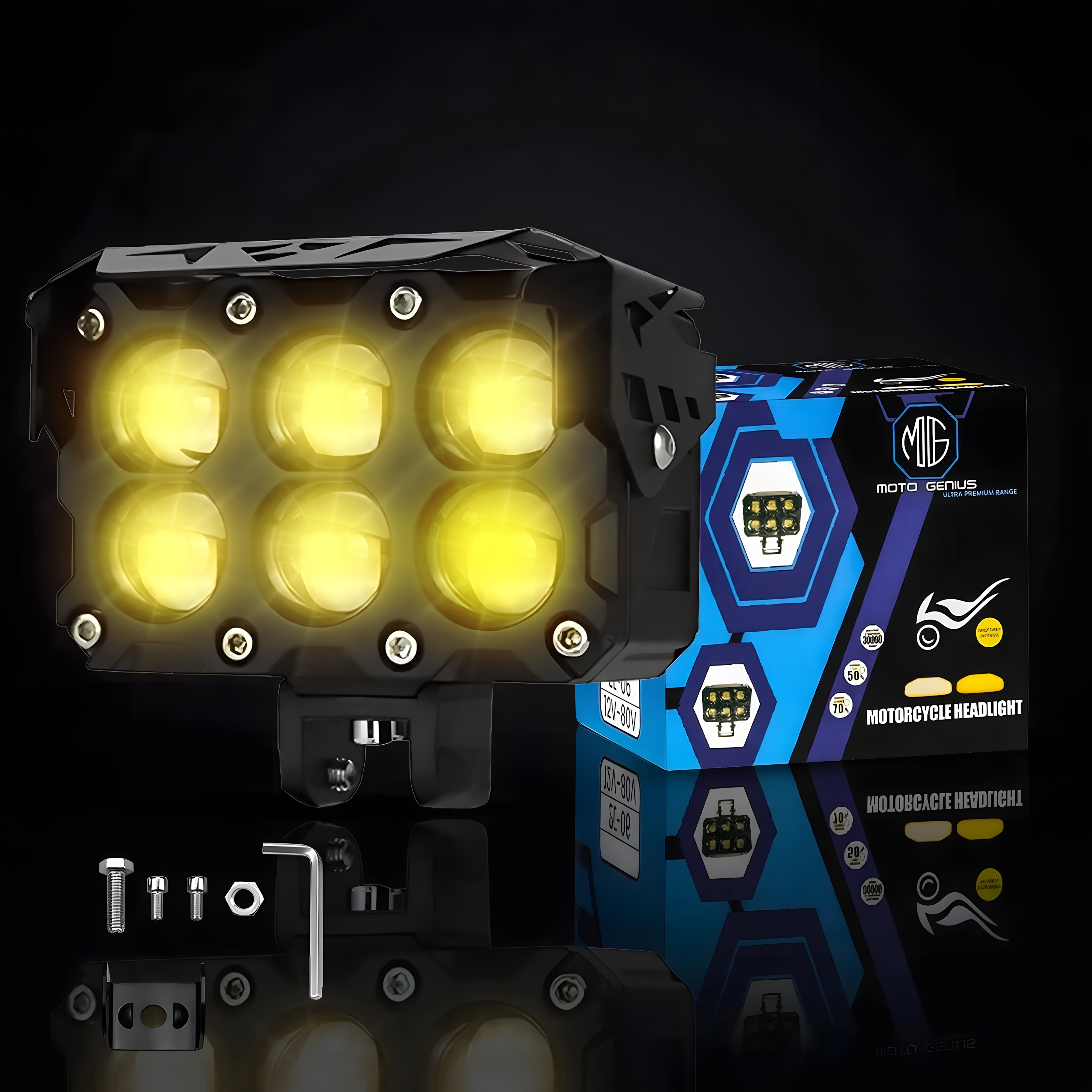 60W Super Bright LED Fog Light
