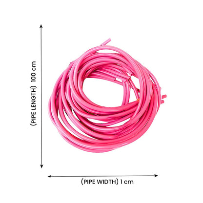 MOTO GENIUS 1 Meter Motorcycle Petrol Gas Oil Delivery Tube Pipe, Fuel Gasoline Hose for Motorbike, ATV and Scooter ()