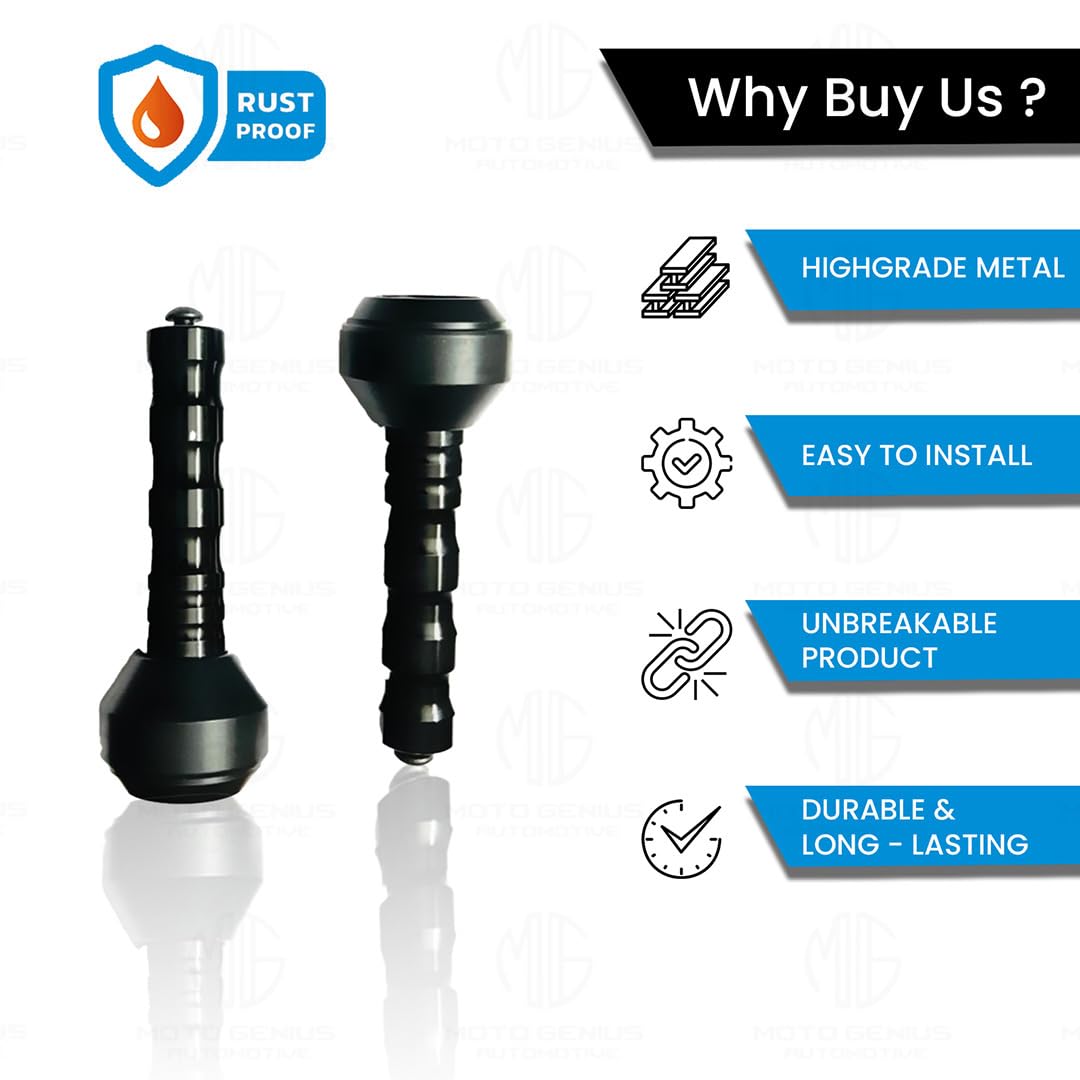 MOTO GENIUS Frame Slider Crash Protection Guard for Yamaha R15 | Premium Motorcycle Protector for Enhanced Safety and Stability | Easy Installation, Durable Design