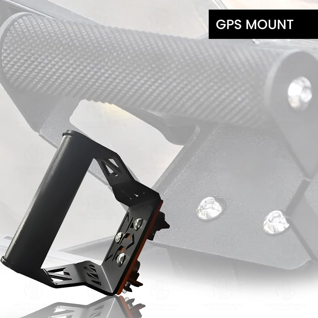 MOTO GENIUS Motorcycle Smartphone GPS Mount for KTM Adventure | Mobile Phone Holder GPS Frame Mount Adventure Motor Bike(Pack of 1)