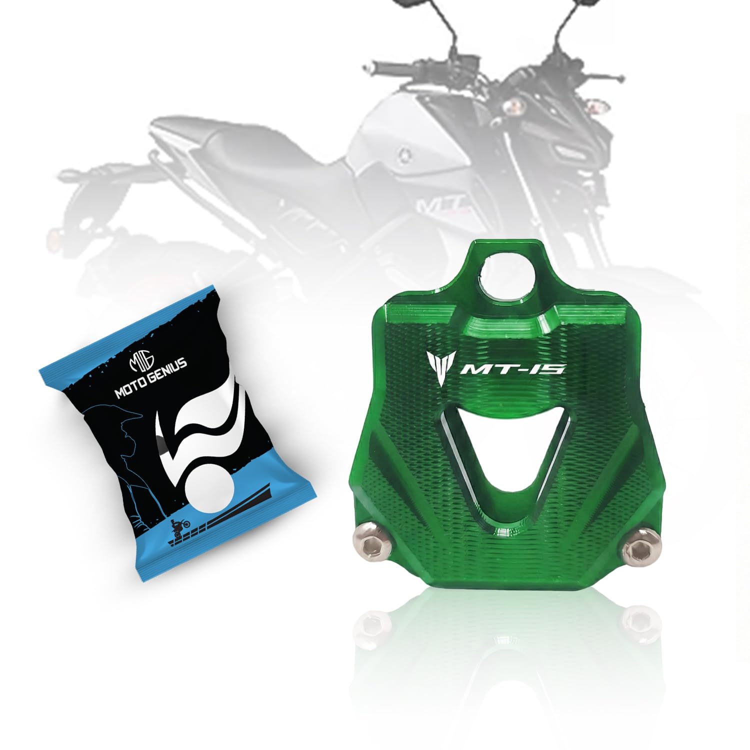 CNC Aluminum Key Shell Case Cover for MT15 Motorbike | Premium Protection with Stylish Finish