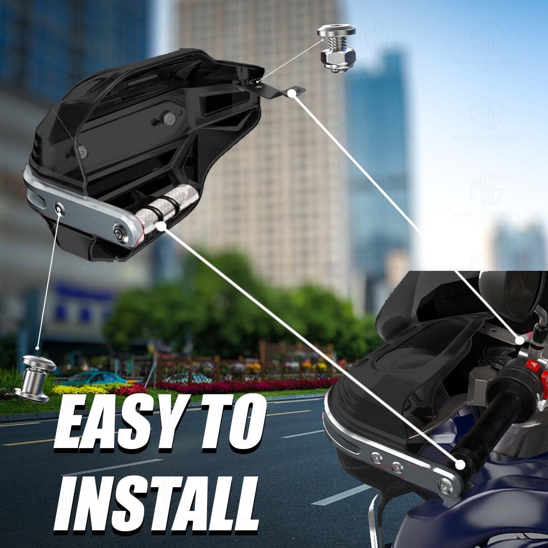 MOTO GENIUS Universal Anti Slip Silicone Tank Pad | Waterproof Motorcycle Sticker for Enhanced Grip and Protection on All Bikes (Ghost Logo) ()