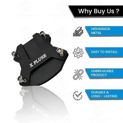 MOTO GENIUS Side Stand Extender for Xpulse | Heavy Duty Parking Support and Stability Enhancer ()