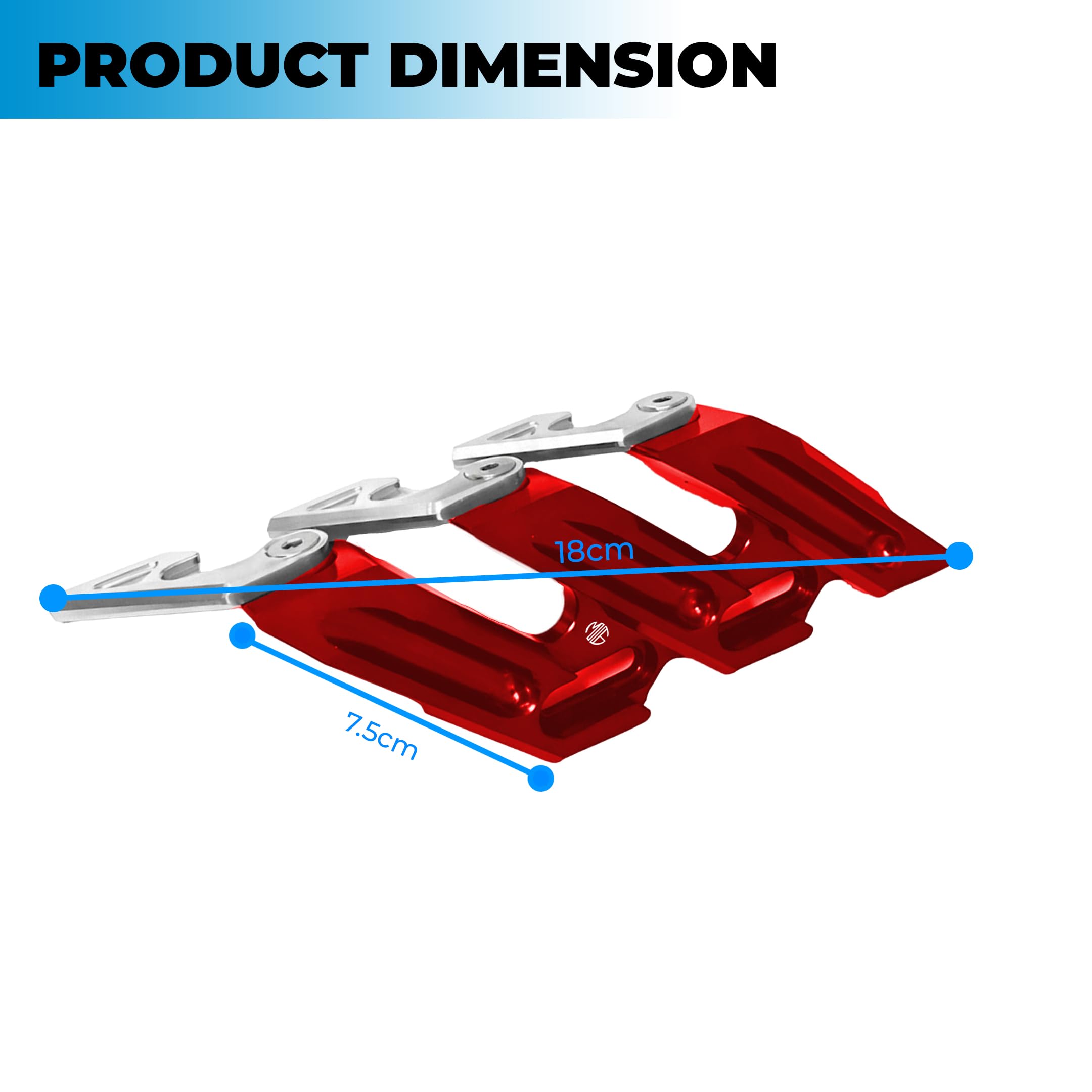 Universal  Shocker Protector for Motorbikes | Front Fork Fender Guard | Anti-Fall Slider Protection | Durable & Easy Fit