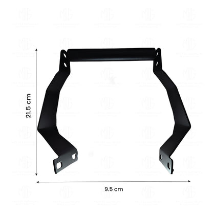 MOTO GENIUS Motorcycle Smartphone GPS Mount for RE Himalayan BS3/BS4/BS6/Scram Motorbike Mobile Phone Holder GPS Frame Mount (Pack of 1)
