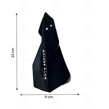 MOTO GENIUS Universal Bike Hand Guards Protectors | Wind Deflector Made for Hand Safety While Riding All Motorcycle (MTB) ()