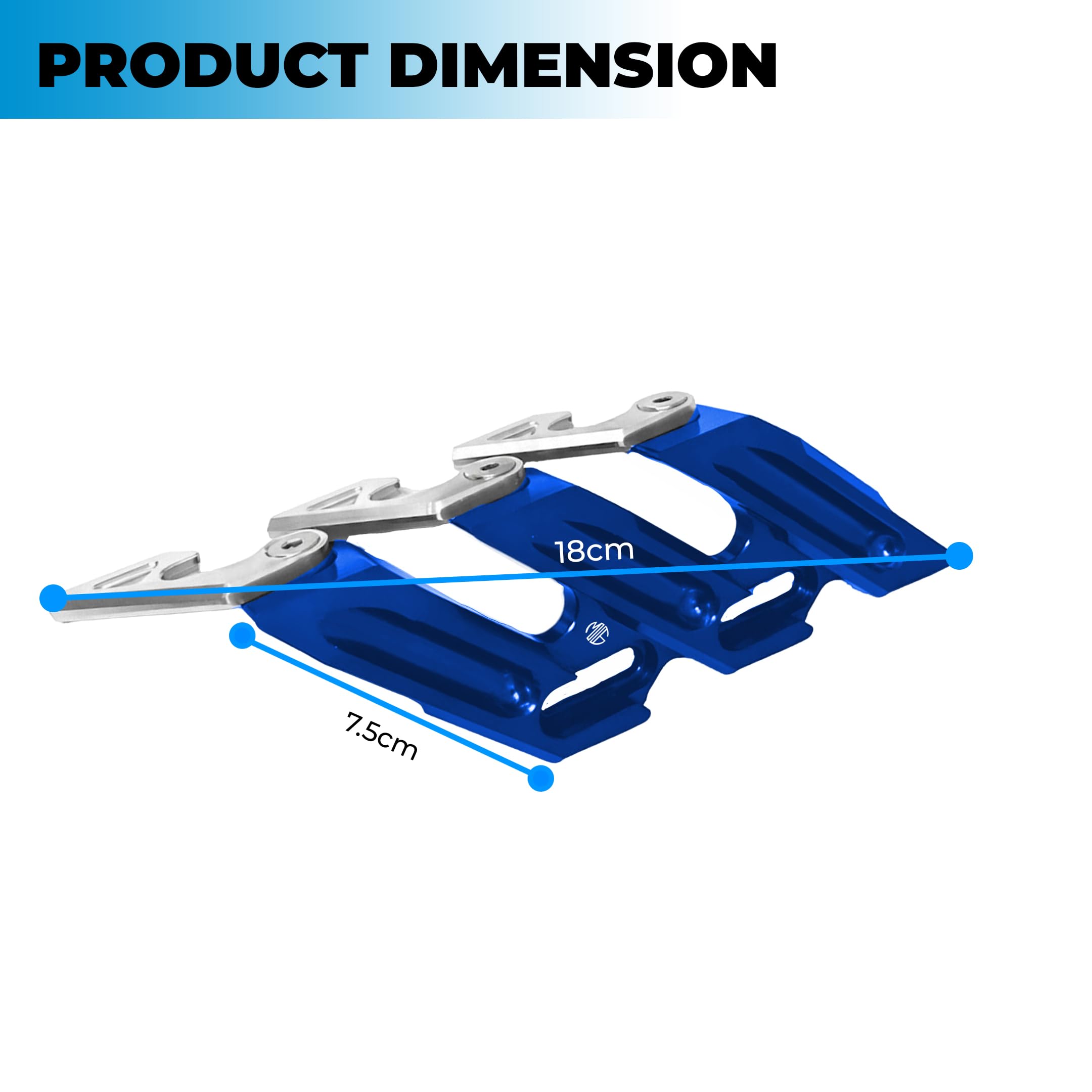 Universal  Shocker Protector for Motorbikes | Front Fork Fender Guard | Anti-Fall Slider Protection | Durable & Easy Fit