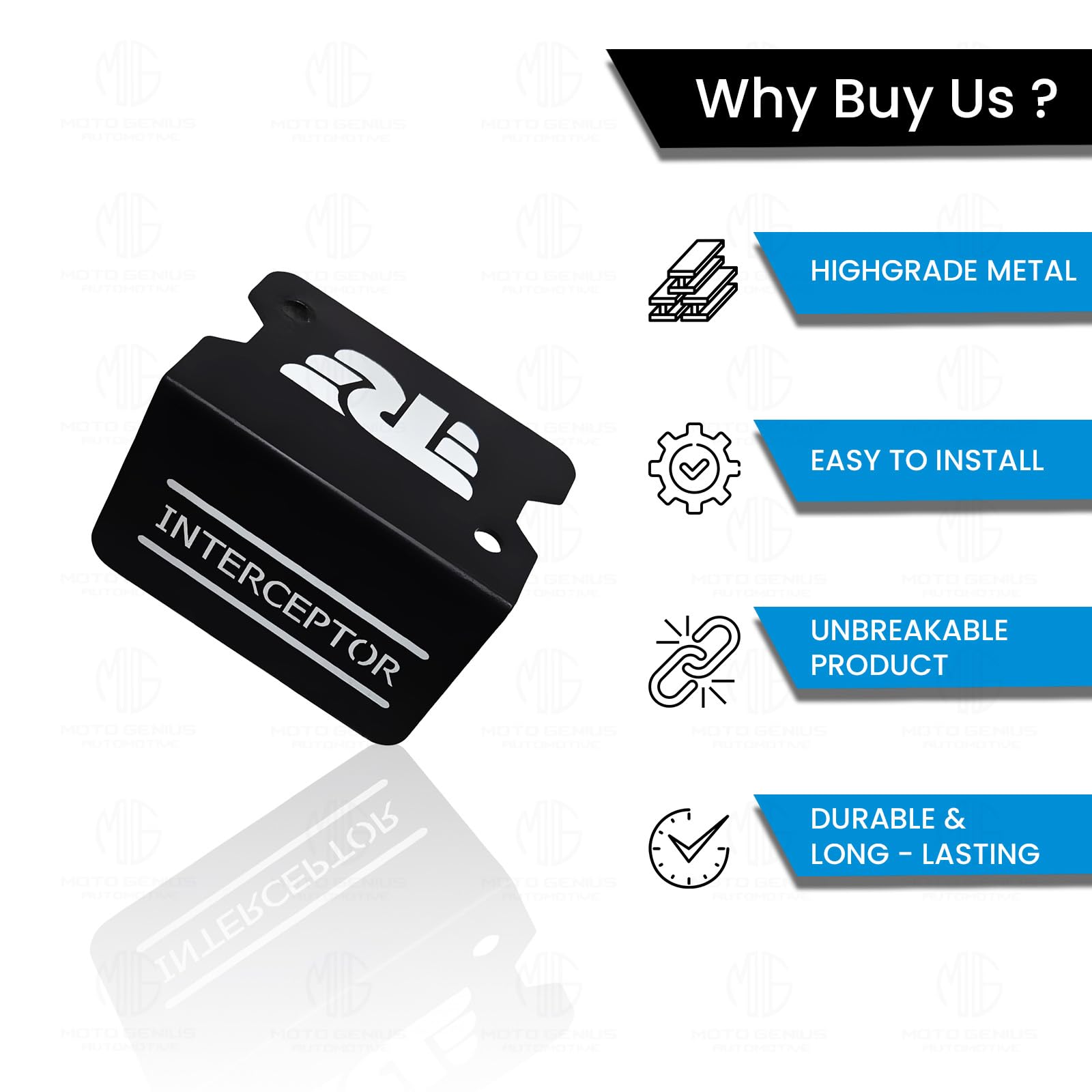 MOTO GENIUS Front Disc Brake Fluid Reservoir Oil Cap for RE Interceptor bike | Replacement for Enhanced Durability and Performance (Pack of 1)