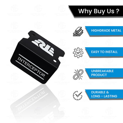 MOTO GENIUS Front Disc Brake Fluid Reservoir Oil Cap for RE Interceptor bike | Replacement for Enhanced Durability and Performance (Pack of 1)