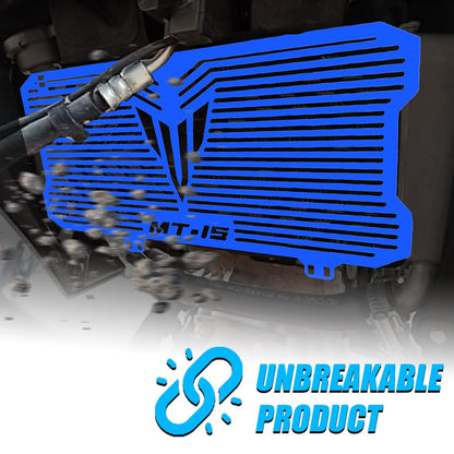 MOTO GENIUS Radiator Guard for MT15 | Heavy-Duty Stainless Steel Radiator Protector | Essential Motorcycle Accessory for Engine Cooling Protection ()