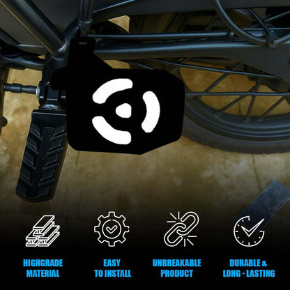 MOTO GENIUS Foot Rest for RE Himalayan 450 Motorbike | Adjustable Motorcycle Foot Pegs |Durable and Comfortable Foot Pegs for Adventure Riding | Easy Installation (Right+Left)