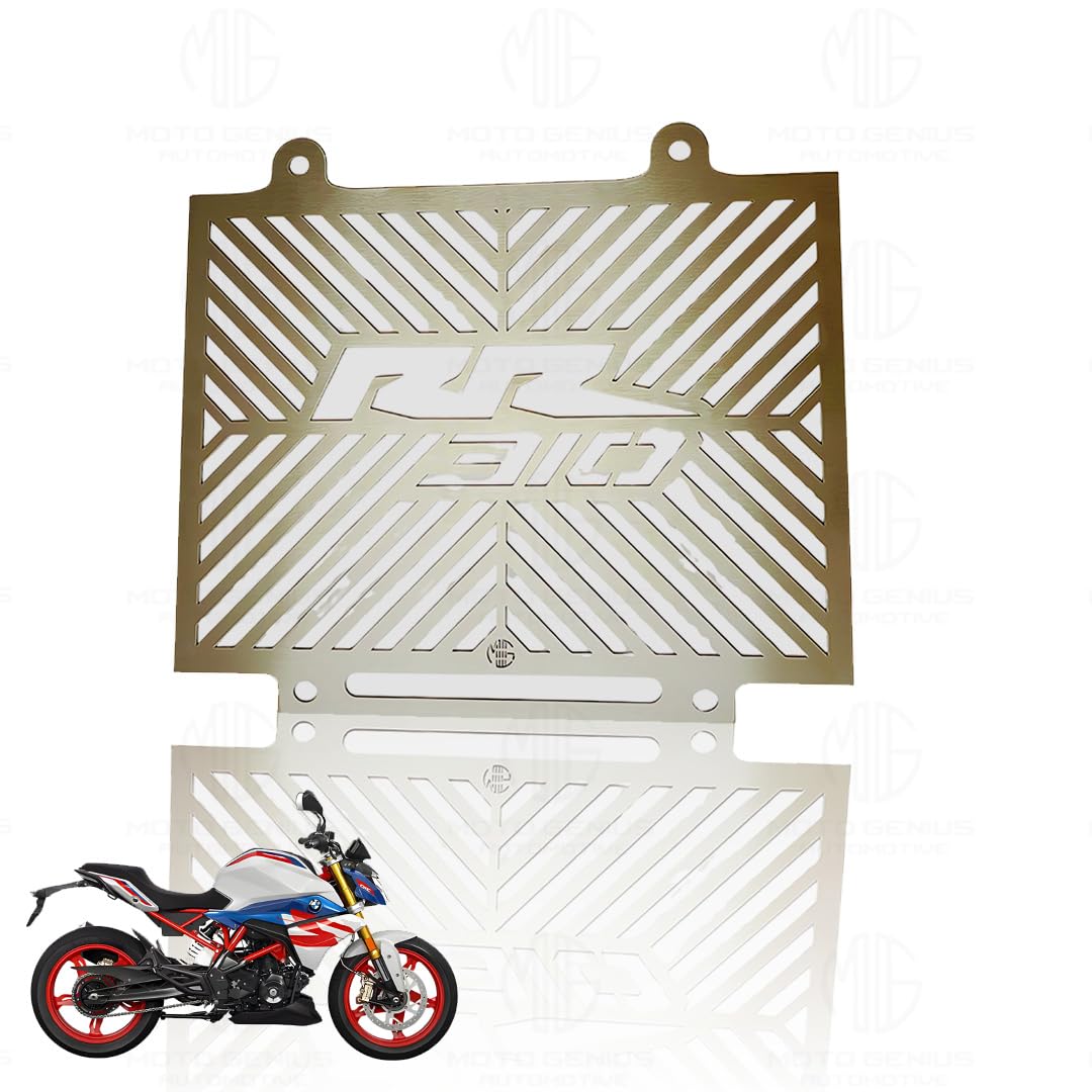 MOTO GENIUS Radiator Guard for RR310 Motorbike | Durable Stainless Steel Protector | Essential Accessory for Motorcycle Radiator Protection