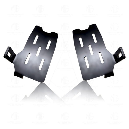 MOTO GENIUS Foot Rest for RE Himalayan BS3/BS4/BS6/Scram Motorbike | Adjustable Motorcycle Foot Pegs |Durable and Comfortable Foot Pegs for Adventure Riding | Easy Installation (Right+Left)