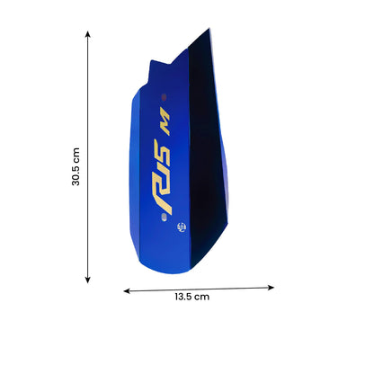 MOTO GENIUS Exhaust Cover Silencer Protector for R15 V4 | Premium Exhaust Heat Shield Protector for Enhanced Durability and Style | Easy Installation | R15-M ()