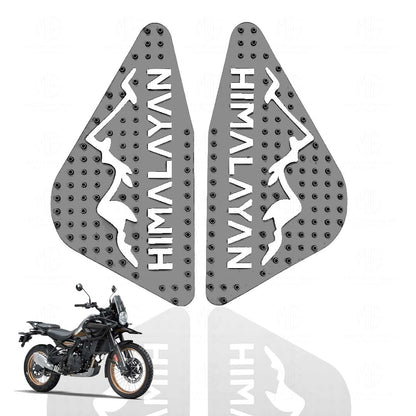 MOTO GENIUS Himalayan 450 Tank Pads | Premium Anti-Slip & Scratch-Resistant Protection | Durable, Stylish Design for Motorbike Tank | Easy Installation | Ideal for Himalayan 450 ()