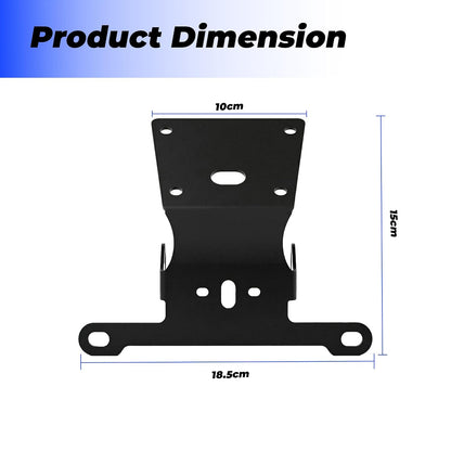 Tail Tidy Fender Eliminator for KTM Duke&RC 390/250 Gen 3 (2024+) | Number Plate Holder Bracket | Heavy Duty Metal | Easy Bolt-On | Compatible with Stock Indicators