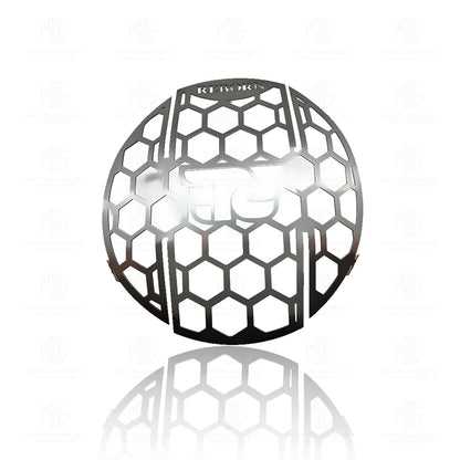 MOTO GENIUS Front Headlight Grill Guard for Reborn Classic 350 |Durable Stainless Steel Protective Head Light Frame Protector