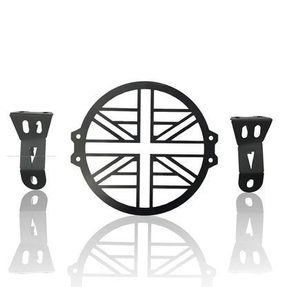 Front Headlight Grill Guard for RE Interceptor | Durable Metal Protective Head Light Frame Protector