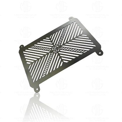 MOTO GENIUS Stainless Steel Radiator Grill Cover Guard Protector for Ninja 400 | Engine Cooling Protection | Rust-Resistant, Durable, Easy Installation ()