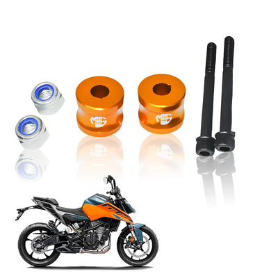 Adjustable Handle Riser for KTM Duke  ( ONLY FOR GEN 1 & 2 ) Motorbike | Enhances Comfort and Control | Height Riser Clamp Compatible with Duke 125 200 250 390 (Set of 1)