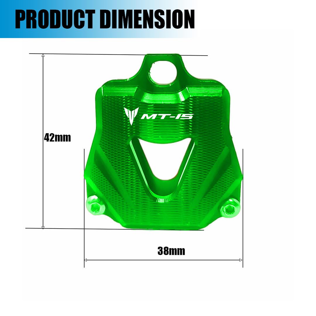 CNC Aluminum Key Shell Case Cover for MT15 Motorbike | Premium Protection with Stylish Finish