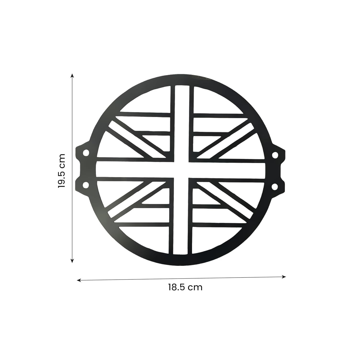 Front Headlight Grill Guard for RE Interceptor | Durable Metal Protective Head Light Frame Protector