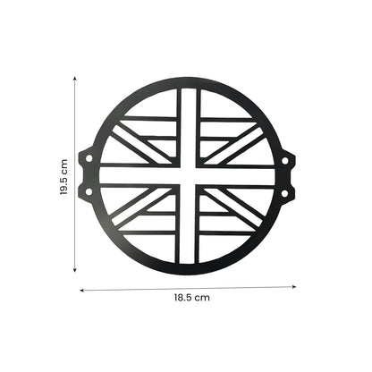 Front Headlight Grill Guard for RE Interceptor | Durable Metal Protective Head Light Frame Protector