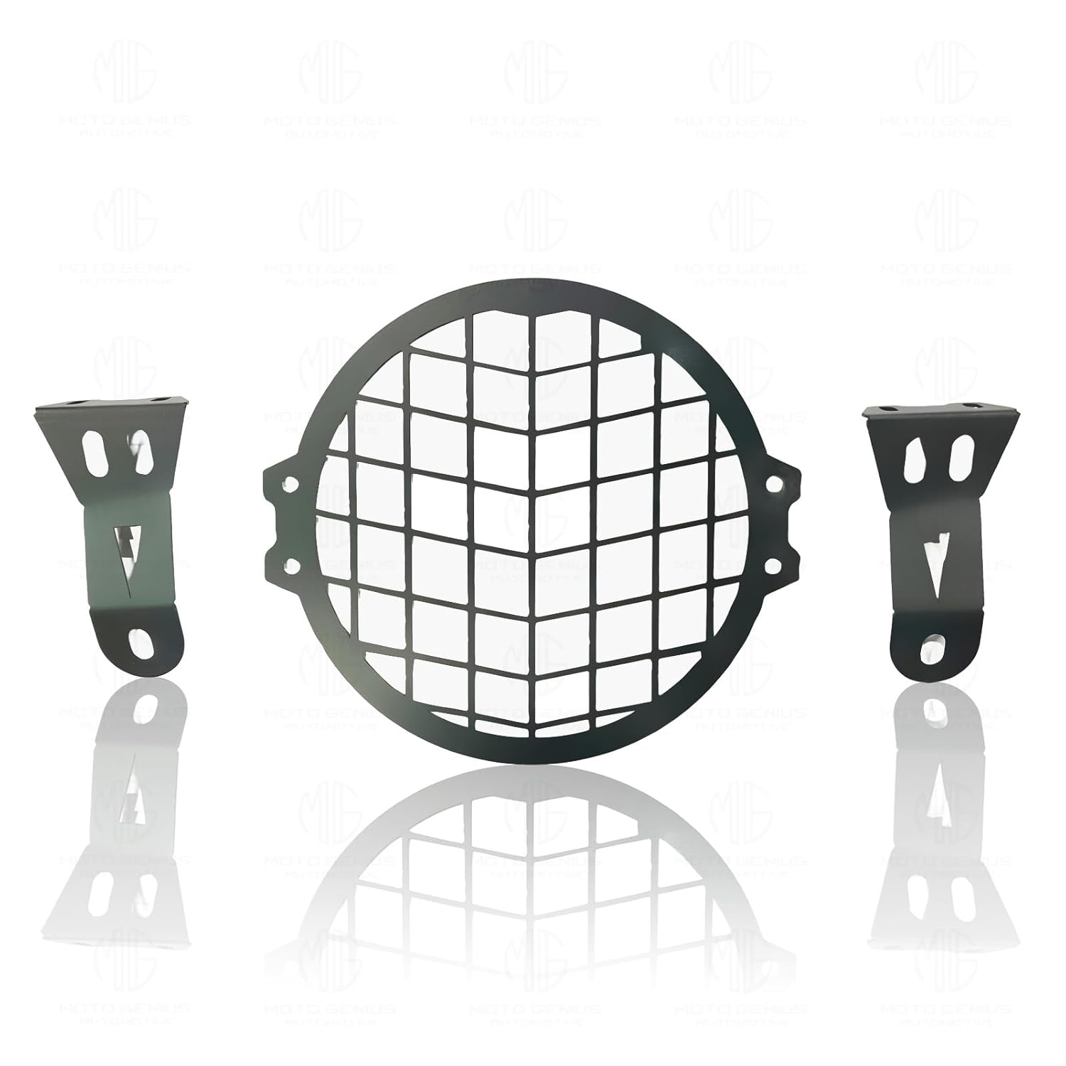 Front Headlight Grill Guard for RE Interceptor | Durable Metal Protective Head Light Frame Protector