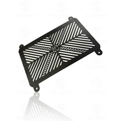 MOTO GENIUS Stainless Steel Radiator Grill Cover Guard Protector for Ninja 400 | Engine Cooling Protection | Rust-Resistant, Durable, Easy Installation ()