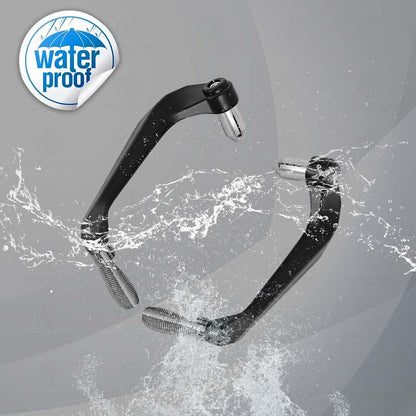 MOTO GENIUS Adjustable CNC Brake Clutch Lever Protector Guard for Motorcycles & Bikes | Universal Fit, Durable Aluminum, Lever Protection, Minimalist Design