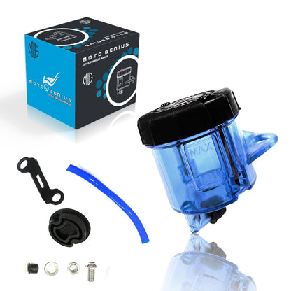 MOTO GENIUS Universal Motorcycle Front Brake Master Cylinder Oil Reservoir Tank Cup | Durable Replacement for Hydraulic Brake and Clutch Systems