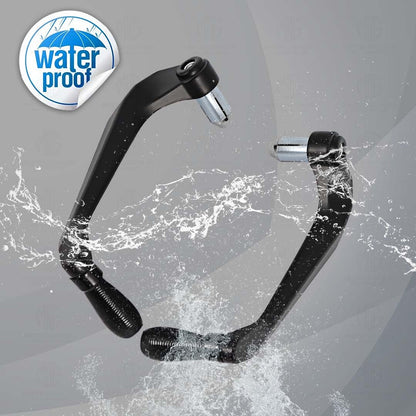 MOTO GENIUS Adjustable CNC Brake Clutch Lever Protector Guard for Motorcycles & Bikes | Universal Fit, Durable Aluminum, Lever Protection, Minimalist Design ()