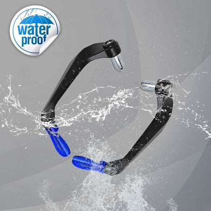 MOTO GENIUS Adjustable CNC Brake Clutch Lever Protector Guard for Motorcycles & Bikes | Universal Fit, Durable Aluminum, Lever Protection, Minimalist Design ()