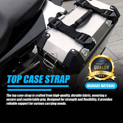 Luggage Box Strap Trunk Side Luggage Tail Box Strap Fabric - Adjustable and Durable for Motorcycle and Bicycle Storage