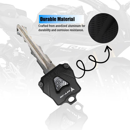 CNC Aluminum Key Shell Case Cover for MT15 Motorbike | Premium Protection with Stylish Finish