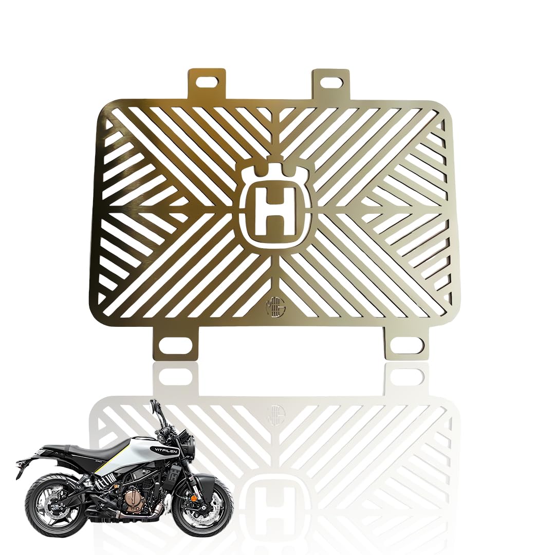 Radiator Guard for Svartpilen or Vitpilen 250 | Durable Metal Protector | Essential Accessory for Motorcycle Radiator Protection | Compatible with Svartpilen or Vitpilen 250