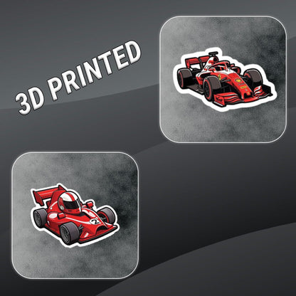 3D Vinyl Car Sticker for Exterior, Waterproof & Fade-Proof Self Adhesive Car Decal for Rear Glass, Bumper, Windshield & Car Styling Accessories (9 PC) (Car9-9PC)